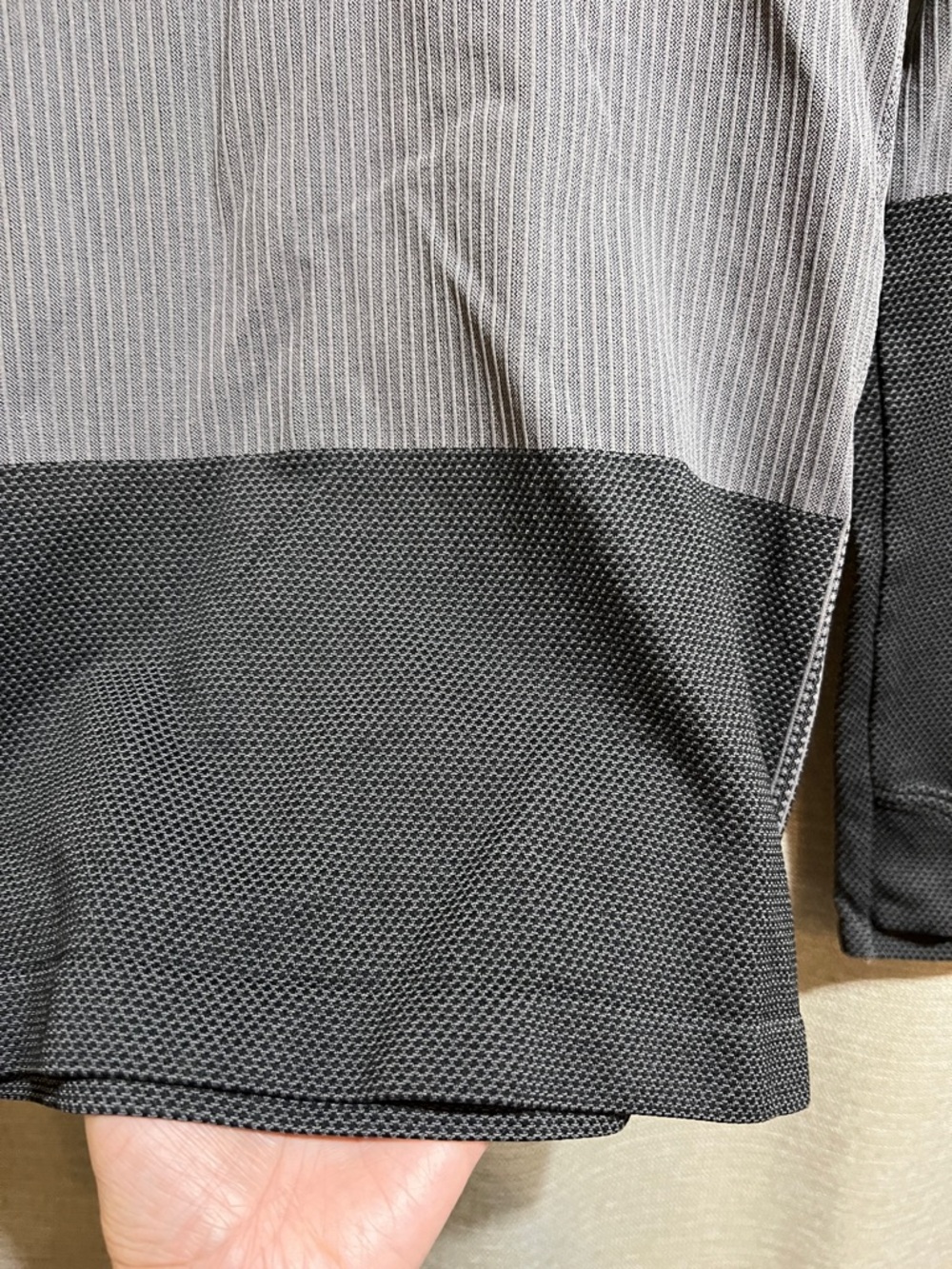 Athleta Flurry Colorblock Seamless Base Layer Top Small Activewear Training - Picture 5 of 8